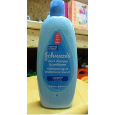 Baby - Shampoo - Shampoo & Conditioner - 2 In 1 Shampoo & Conditioner - No More Tears -  Johnson's Brand - For Thick & Curly Hair -1 x 532 ml 